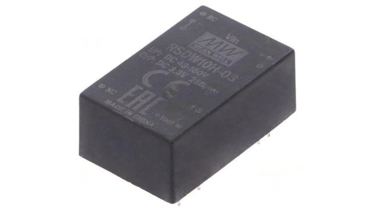 Przetwornica DC/DC 10W 43-160VDC 3, 3VDC DIP24 THT RSDW10H-03