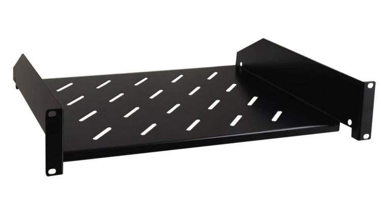 Półka doczołowa 2U uniwersalna 445×315 do szaf RACK RAPD600 2U