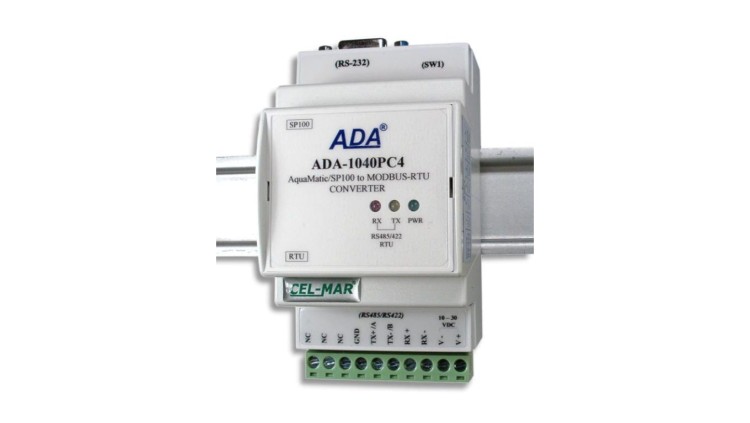 Konwerter AquaMatic na MODBUS-RTU ADA-1040PC4-1-23 Cel-Mar