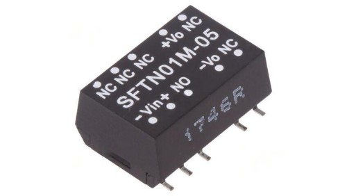 Przetwornica DC/DC 1W 10, 8-13, 2VDC 5VDC Iwyj 200mA SFTN01M-05