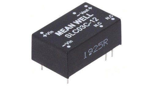 Przetwornica DC/DC 3W 36-75VDC 12VDC Iwyj 250mA SLC03C-12