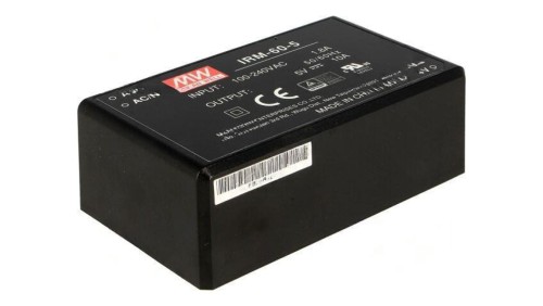 Przetwornica AC/DC 50W 85-264VAC 5VDC Iwyj 10000mA 84 IRM-60-5