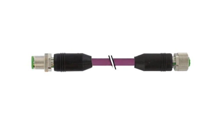 7000-44001-8400500 Kabel: do czujników/automatyki M12 4-PIN 5m wtyk 60VDC 60VAC