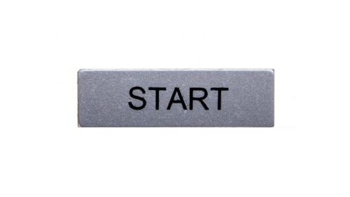 Tabliczka informacyjna 8 mm START, T0-BET08-START