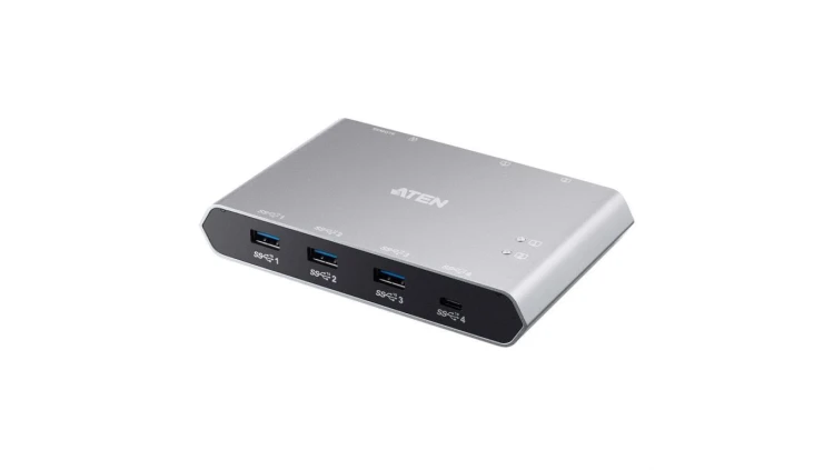 ATEN US3342 Przełącznik współdzielenia 2x4 USB-C Gen2