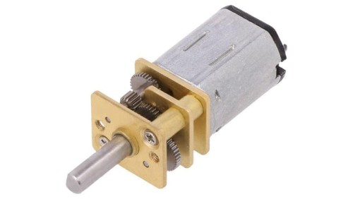 DF-FIT0094 Silnik: DC z przekładnią 6VDC 350mA Oś: nacięcie D 260obr./min
