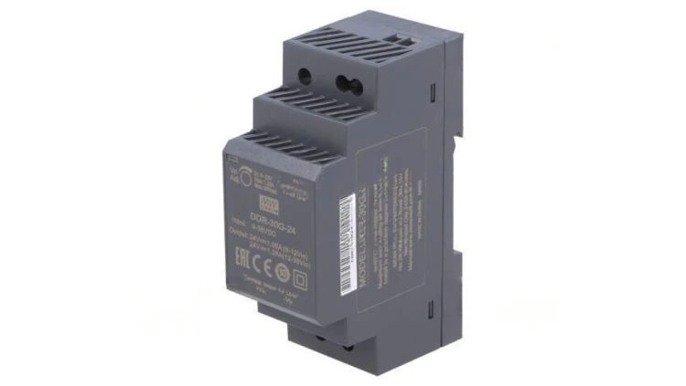 Przetwornica DC/DC 30W 9-36VDC 24VDC Iwyj 1, 25A DDR-30G-24