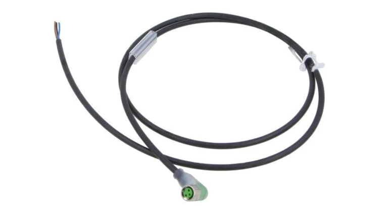 7000-08121-6300100 Kabel: do czujników/automatyki M8 3-PIN kątowe 1m wtyk 30VDC