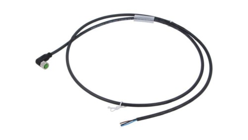 7000-08081-6300100 Kabel: do czujników/automatyki M8 3-PIN kątowe 1m wtyk 60VDC