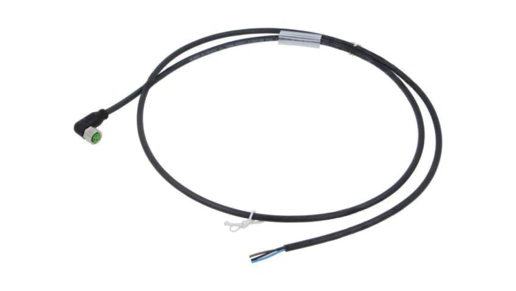 7000-08081-6300100 Kabel: do czujników/automatyki M8 3-PIN kątowe 1m wtyk 60VDC