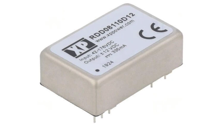 Przetwornica DC/DC 8W 42-176VDC / 12VDC -12VDC RDD08110D12