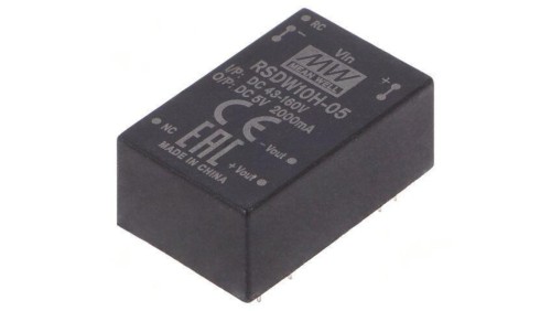 Przetwornica DC/DC 10W 43-160VDC 5VDC Iwyj 2000mA RSDW10H-05
