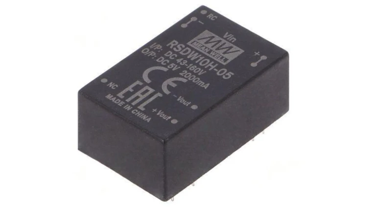 Przetwornica DC/DC 10W 43-160VDC 5VDC Iwyj 2000mA RSDW10H-05