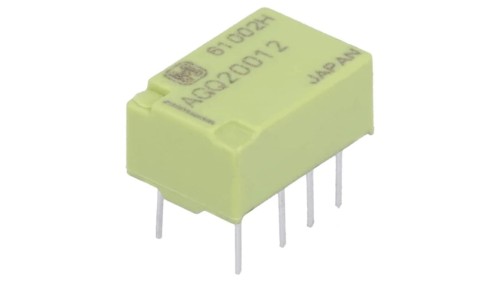 AGQ20012 Przekaźnik elektromagnetyczny DPDT Ucewki 12VDC 0,3A/125VAC