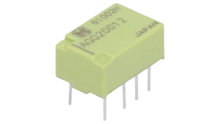 AGQ20012 Przekaźnik elektromagnetyczny DPDT Ucewki 12VDC 0,3A/125VAC