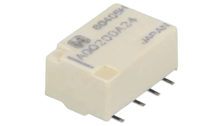 AGQ200A24 Przekaźnik elektromagnetyczny DPDT Ucewki 24VDC 0,3A/125VAC