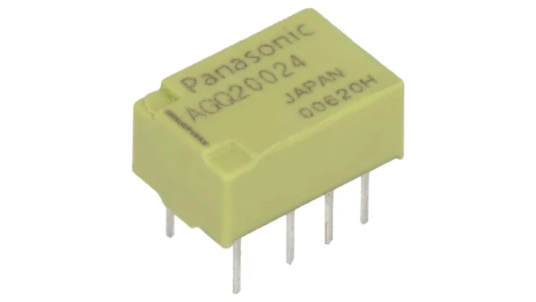 AGQ20024 Przekaźnik elektromagnetyczny DPDT Ucewki 24VDC 0,3A/125VAC
