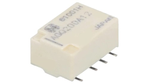AGQ200A12 Przekaźnik elektromagnetyczny DPDT Ucewki 12VDC 0,3A/125VAC