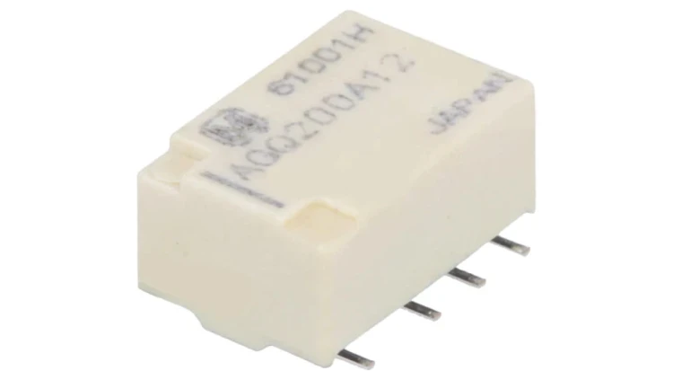 AGQ200A12 Przekaźnik elektromagnetyczny DPDT Ucewki 12VDC 0,3A/125VAC