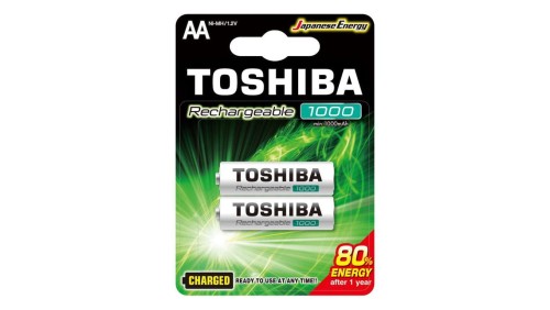 Akumulatorki Baterie TOSHIBA READY TO USE AA 1,2V 1000MAH Blister 2szt