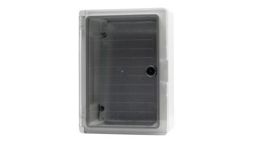 Szafa z tworzywa 250x300x130 mm IP65 drzwi przeźroczyste