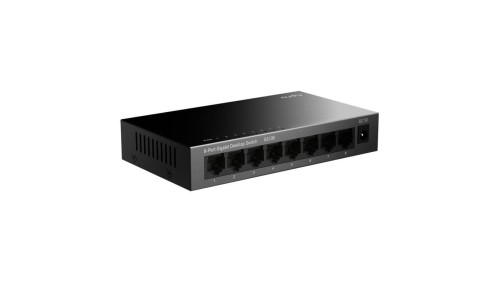 CUDY GS108 przełącznik sieciowy, 8-portowy, Gigabit, Metalowa obudowa