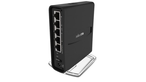 Router WiFi RBD52G-5HacD2HnD-TC, Dual Band, 5x RJ45 1000Mb/s, 1x USB MikroTik hAP ac2 tower