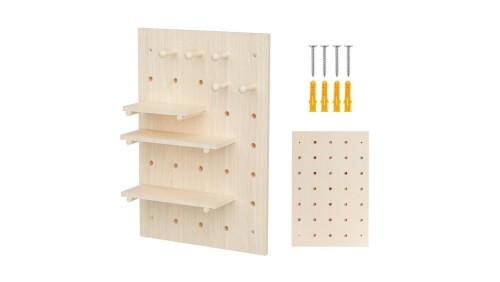 Drewniana tablica organizer Maclean, drewniany, 40x60cm, max. 20kg, MC-130 WD