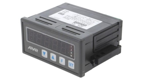 AR715/S1/P/P/WA Licznik: elektroniczny, LED, impulsy/przepływ, SPDT, Uzas: 230VAC