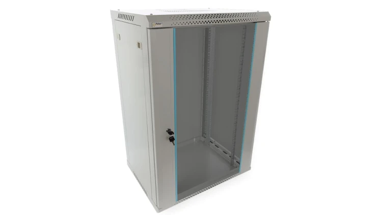 Szafa wisząca RWA1864-G 18U 19 szara 600x901x450mm 50kg