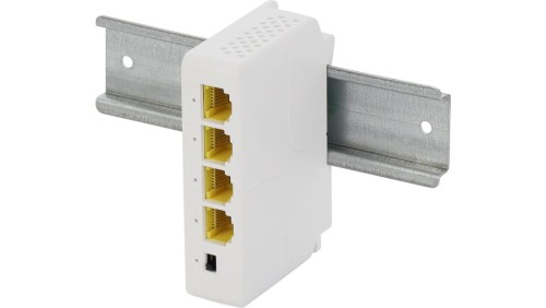 Extender PoE na szynę DIN EXT-POEG3DIN do pracy w sieciach Gigabitowych