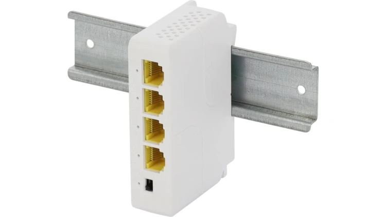 Extender PoE na szynę DIN EXT-POEG3DIN do pracy w sieciach Gigabitowych