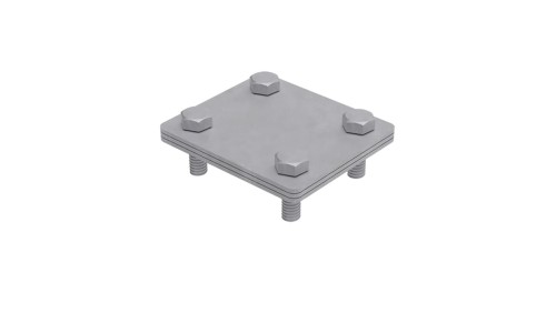 Złącze uniwersalne odgałęźne 100x100mm ocynk 14.4 OG /91400402/