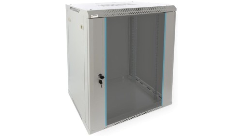Szafa wisząca RWA1564-G 15U 19 szara 600x769x450mm 50kg
