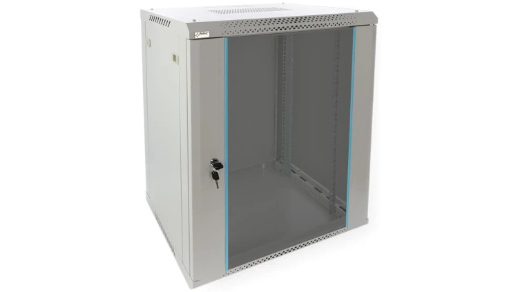 Szafa wisząca RWA1564-G 15U 19 szara 600x769x450mm 50kg