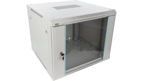 Szafa wisząca RWA966-G 9U 19 szara 600x501x600mm 50kg