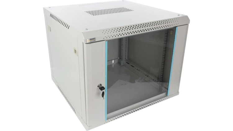 Szafa wisząca RWA966-G 9U 19 szara 600x501x600mm 50kg