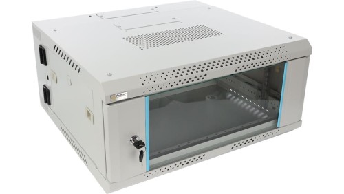 Szafa wisząca RWDA465-G 4U 19 szara dwusekcyjna 600x280x550mm 60kg