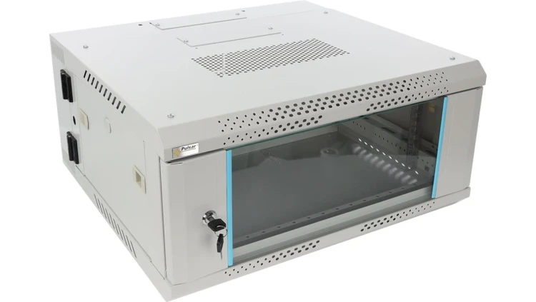 Szafa wisząca RWDA465-G 4U 19 szara dwusekcyjna 600x280x550mm 60kg