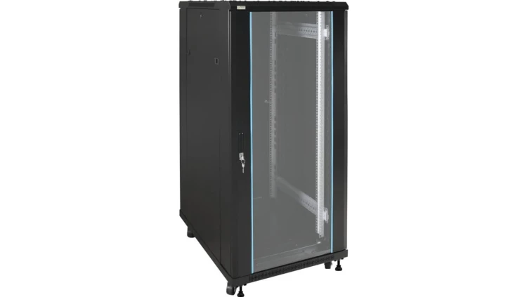Szafa stojąca ZRS2768 27U 19 600x1388x800mm 1000kg czarna