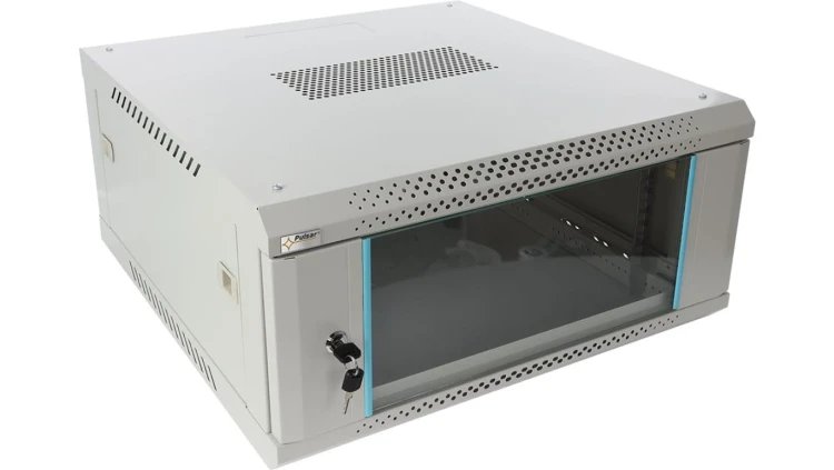 Szafa wisząca RWA466-G 4U 19 szara 600x280x600mm 50kg
