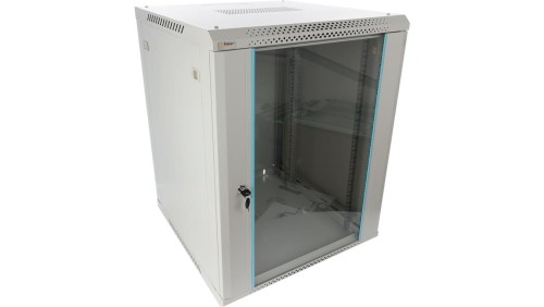 Szafa wisząca RWA1566-G 15U 19 szara 600x769x600mm 50kg
