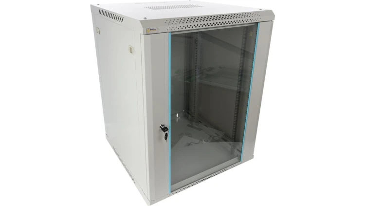 Szafa wisząca RWA1566-G 15U 19 szara 600x769x600mm 50kg