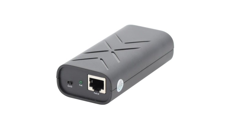 Splitter PoE (przetwornica) SP-POE20G do pracy w sieciach Gigabitowych