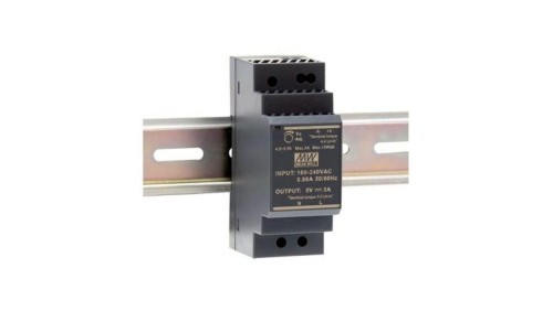 Zasilacz na szynę DIN 24W 12V HDR-30-12 2A do led Mean Well
