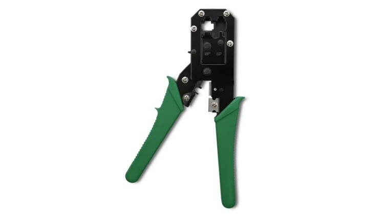 Qoltec Modułowa zaciskarka do cięcia i zaciskania kabli Ethernet 8P 6P 4P