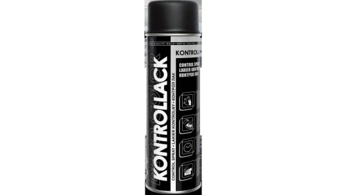 Lakier spray kontrolny 500ml czarny mat KONTROLLACK
