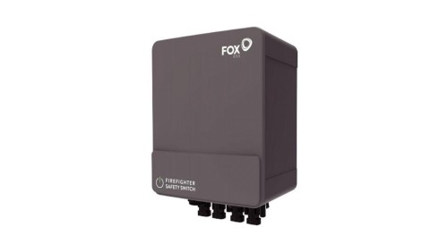 Przeciwpożarowy wyłącznik prądu FoxESS S-Box - 2 stringi