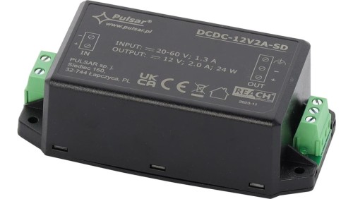 Przetwornica obniżająca napięcie (UOUT / UIN) DCDC-12V2A-SD