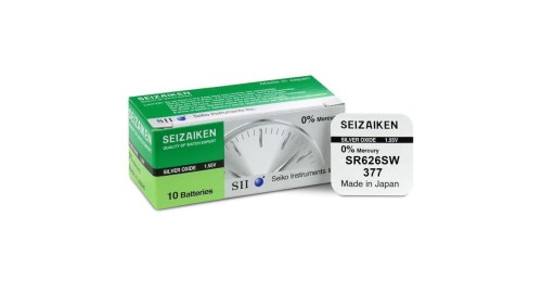 Bateria srebrowa 377 / SR626SW / SR66